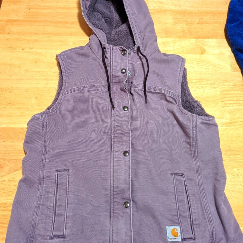 Women's hooded Carhartt Vest